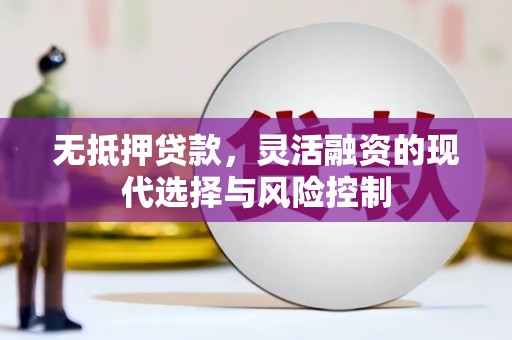 赤壁无抵押贷款，灵活融资的现代选择与风险控制