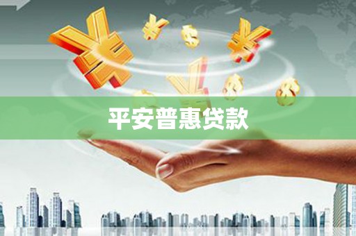 赤壁平安普惠贷款