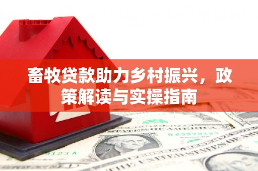 赤壁畜牧贷款助力乡村振兴，政策解读与实操指南